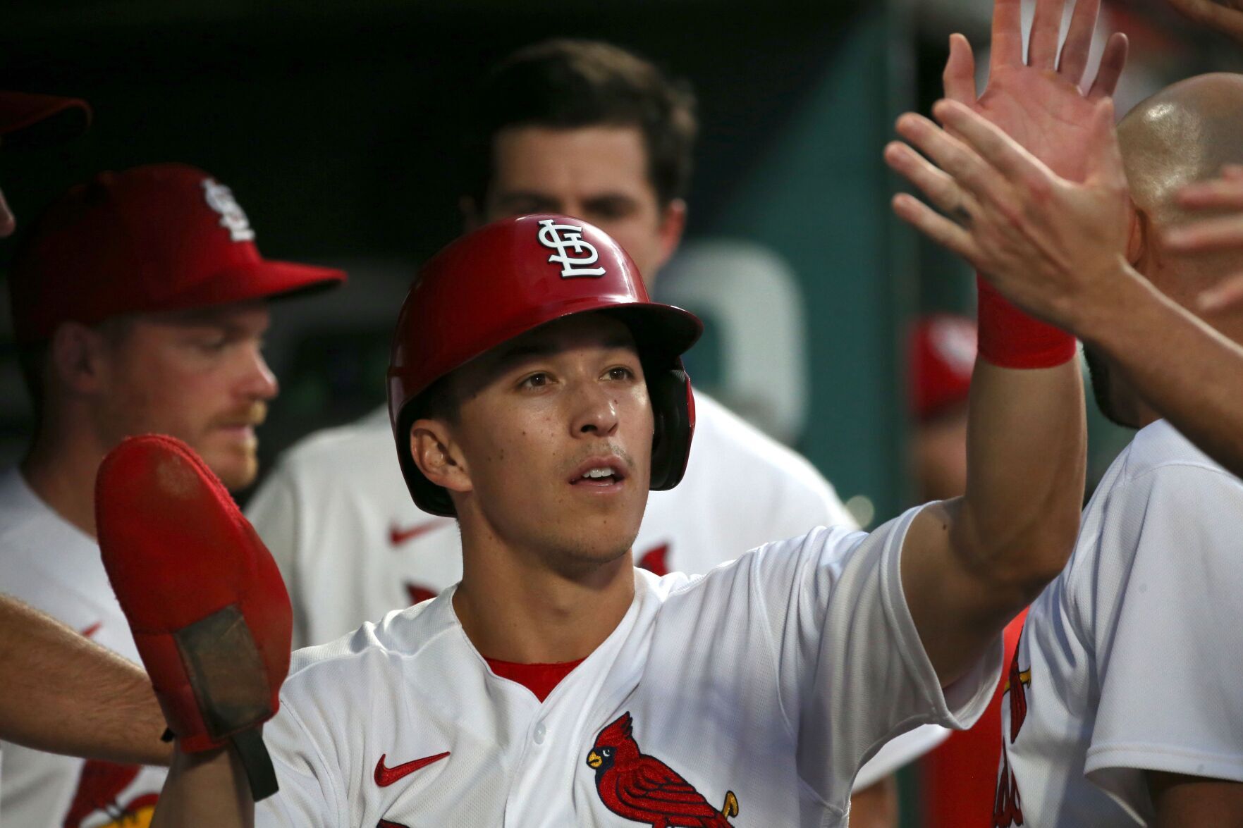 Game 2 of St. Louis Cardinals and Miami Marlins series